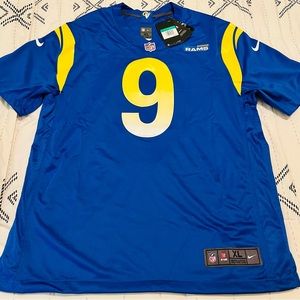 NWT Nike OnField Game Version Matthew Stafford Rams Jersey Mens XL.